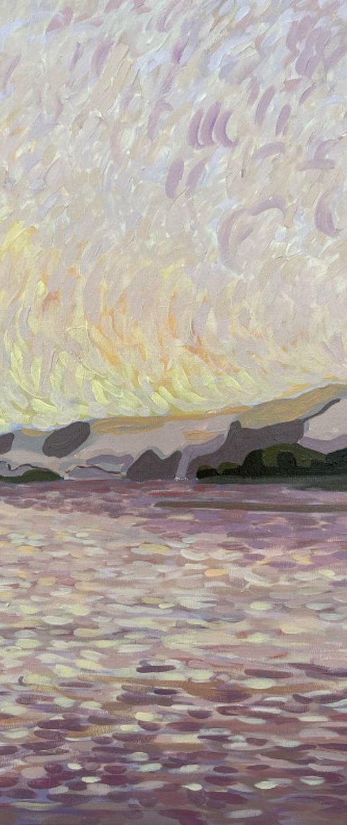 Lagoon. Evening by Gabriele Prismantaite