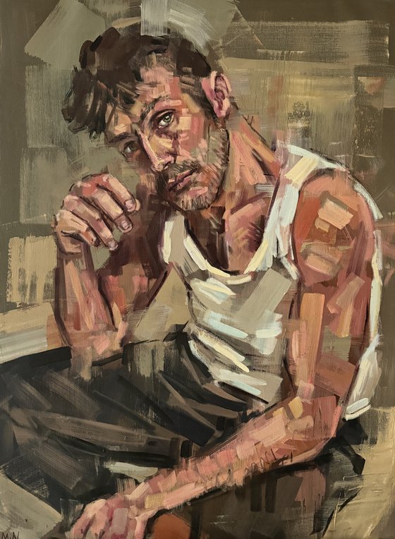 Greek male model