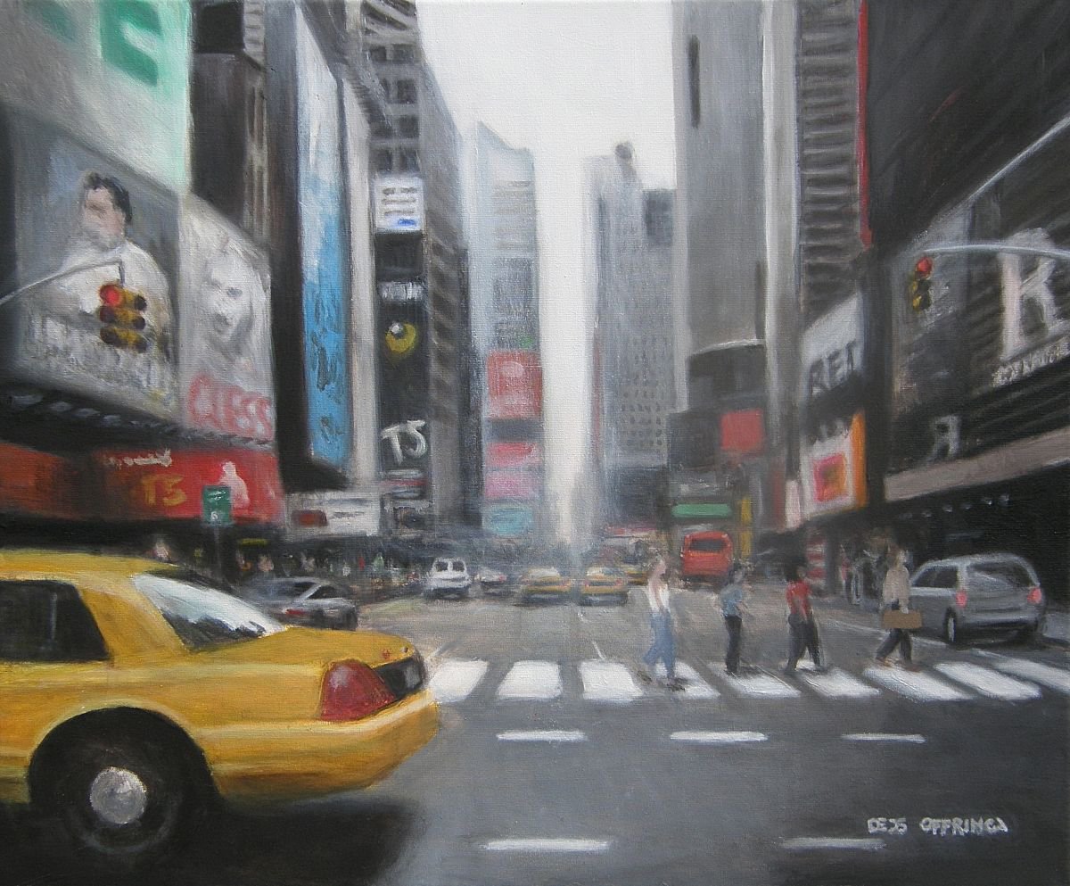 The yellow cab 4 by Oeds Offringa
