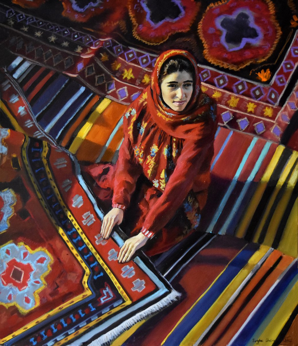 The faces of the world: the carpet weavers of the east by Serghei Ghetiu