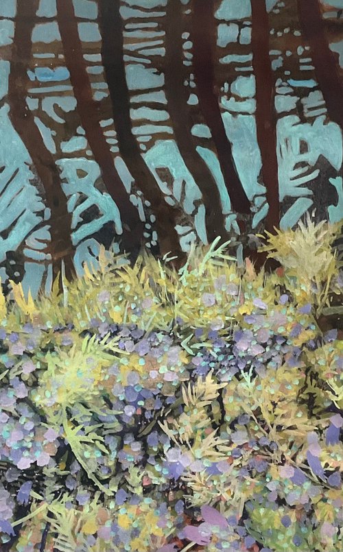 Bluebell woods by Gwendolyn Fleming