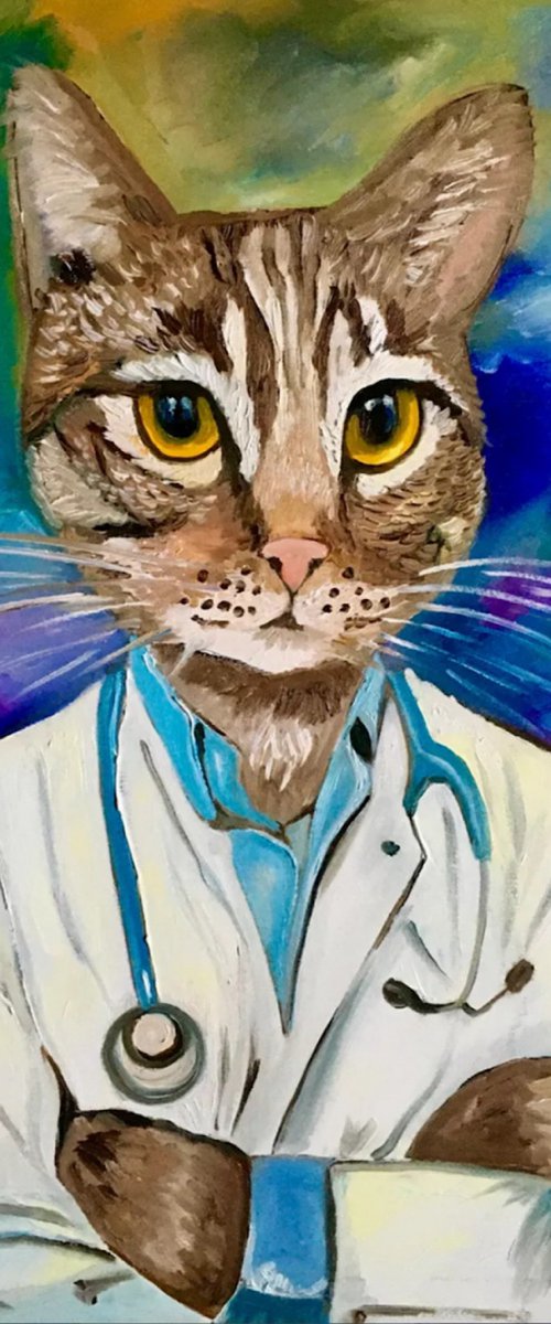 Troy The Cat Doctor by Olga Koval