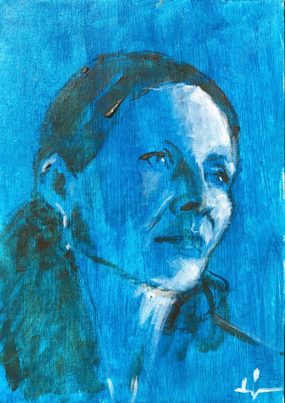 Woman In Blue