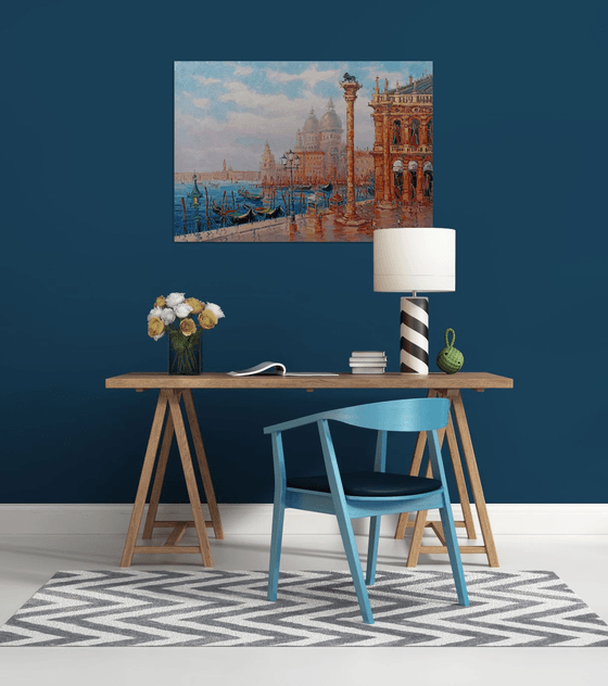 Venice (70x100cm, oil painting, ready to hang)