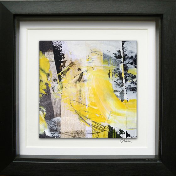 Framed ready to hang original abstract  - Untold #4