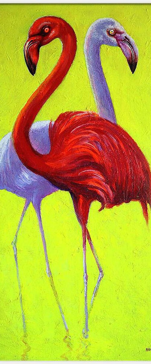 Flamingo 2 by Rakhmet Redzhepov