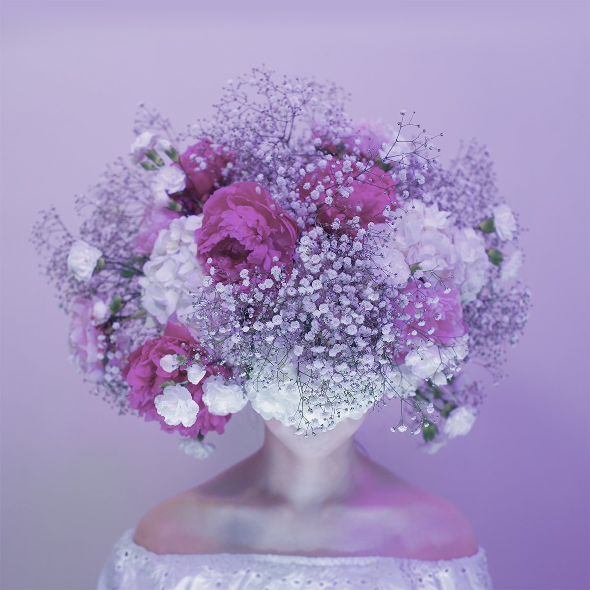 Expressive Portrait Photograph By Ziesook You, 20 X 20", Scent Of Austin 07022021P, Original Artwork