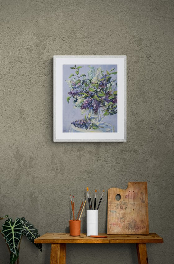 Still life with lilac