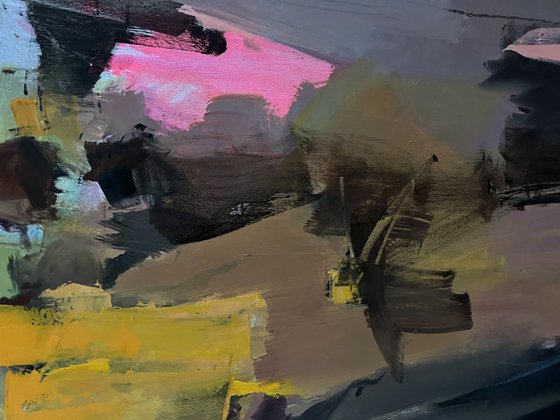 ON A DARK BACKGROUND