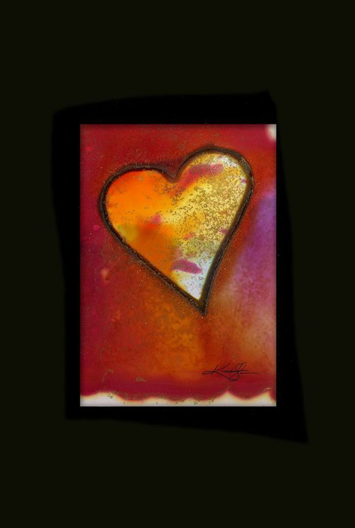 Magical Heart 892 - Abstract art by Kathy Morton Stanion by Kathy Morton Stanion