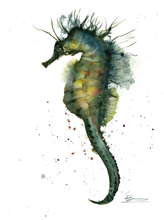 Ocean Creatures - Triptych