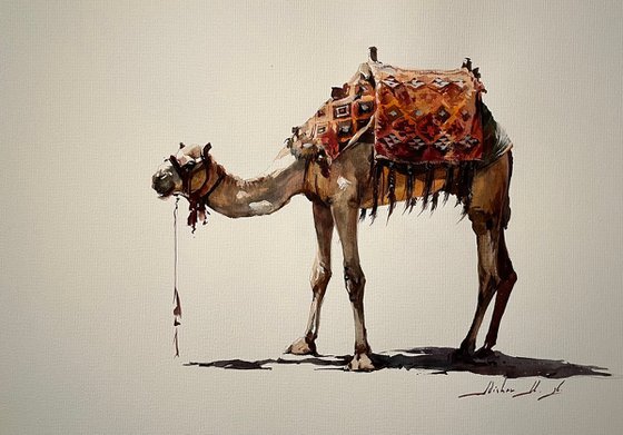 "Grace in Gold and Red"