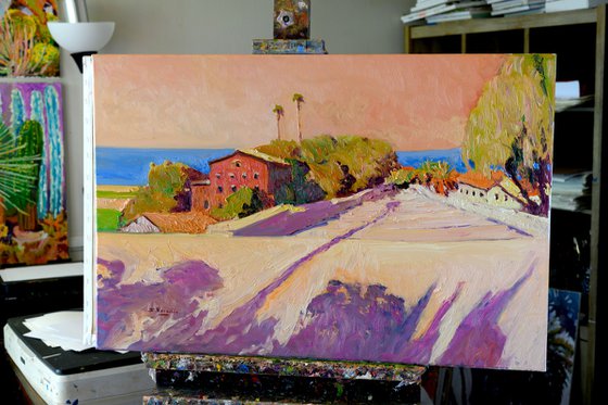 Staircase to the Ocean. Evening