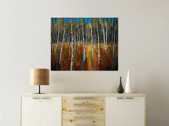 The Golden Birchwood