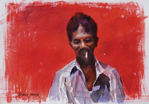 The Smoker by Ramesh Jhawar