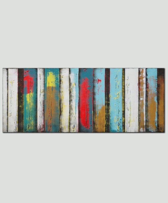 Turquoise panels light