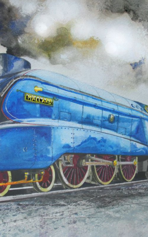 A4 4468 Mallard by John Lowerson