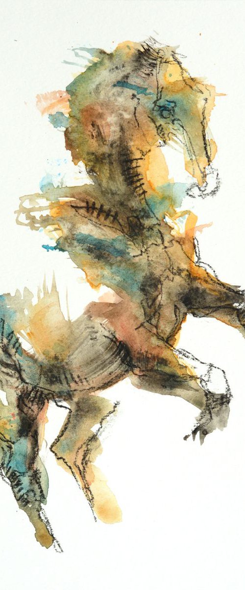Equine Nude 190 by Benedicte Gele