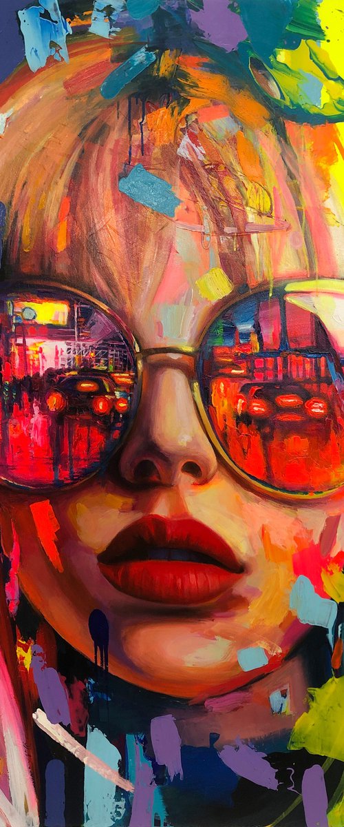 Reflections of New York  | Cityscape Art by Viacheslav Zaykin