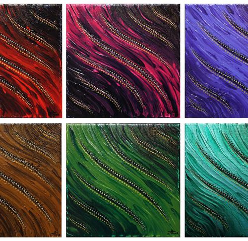 Colored fluids by Jonathan Pradillon