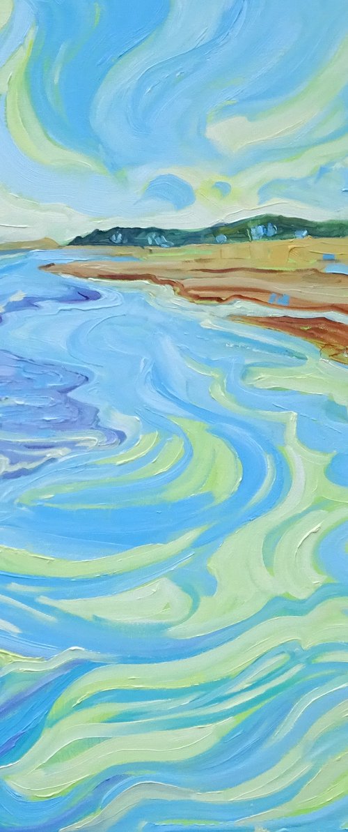 Holkham Beach in the Summer by Mary Kemp