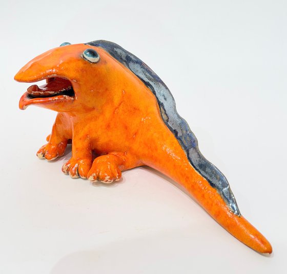 Orange Lovely Dragon