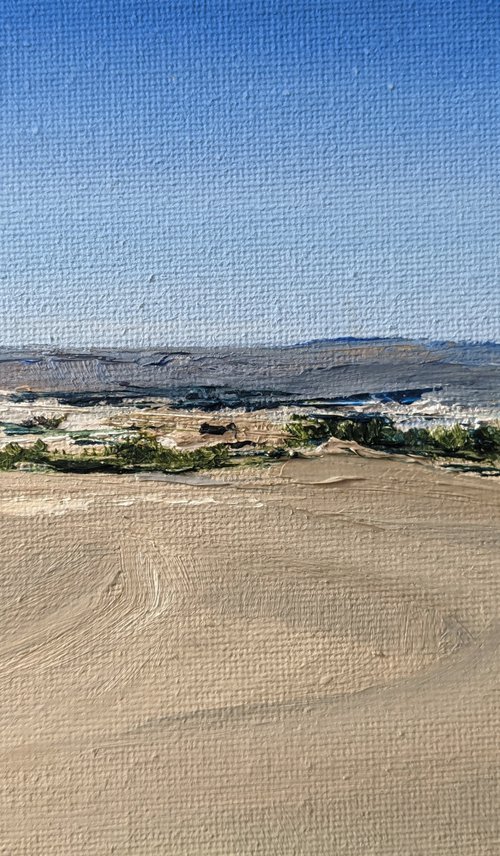 Miniature Maspalomas Beachscape by Jo Earl