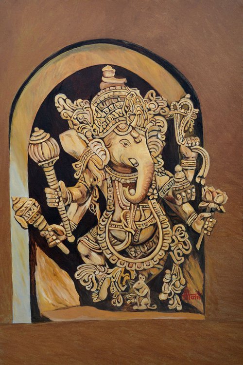 Ganesha Vighna Vinashak by Ajay Harit