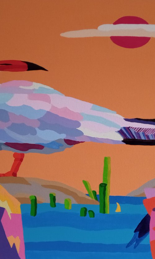 Big Bird by Corinne Hamer