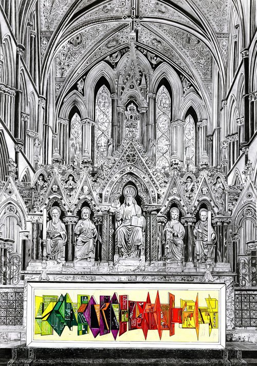 Worcester Cathedral High Altar by Shelley Ashkowski