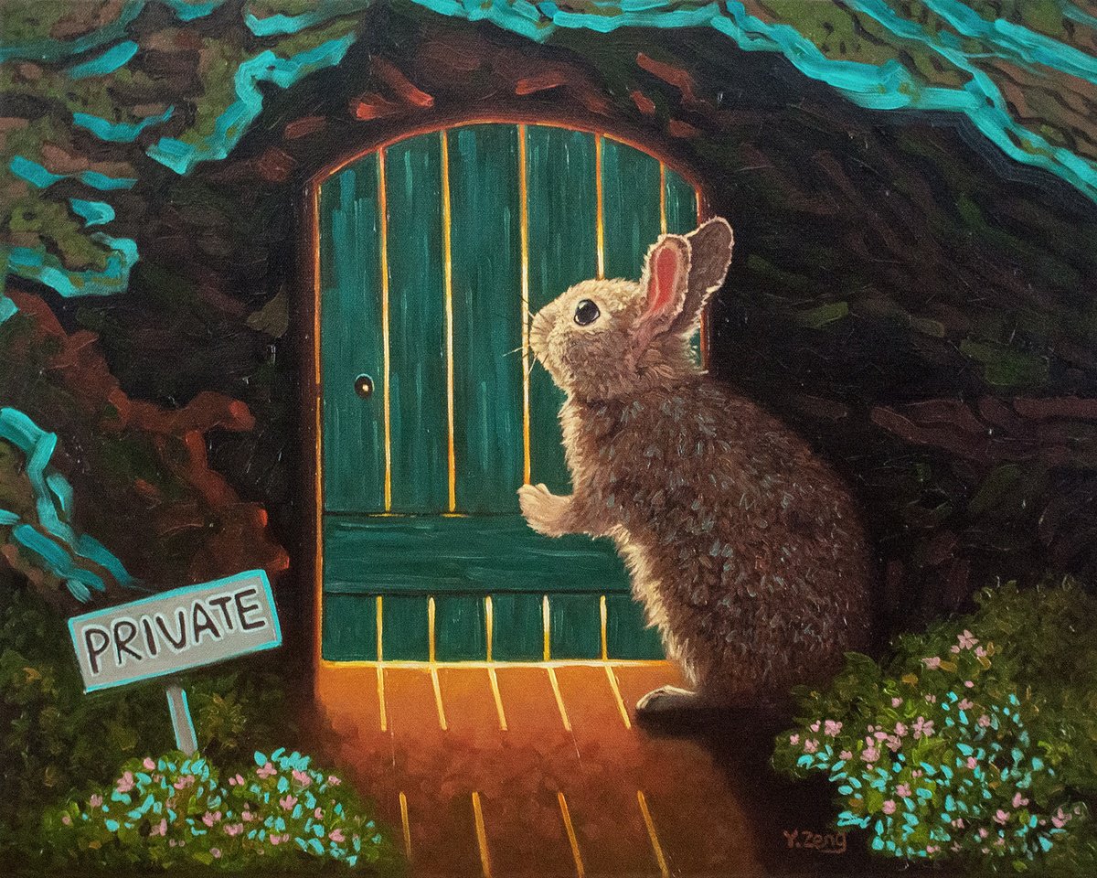 Knock Knock Rabbit by Yue Zeng