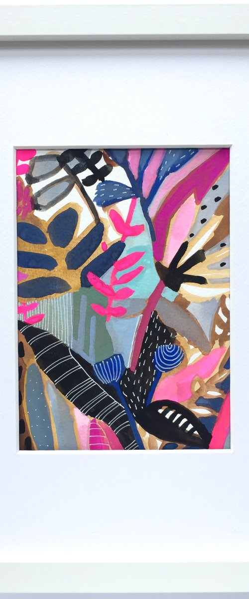 FLOWERS (framed) by LENKA STASTNA