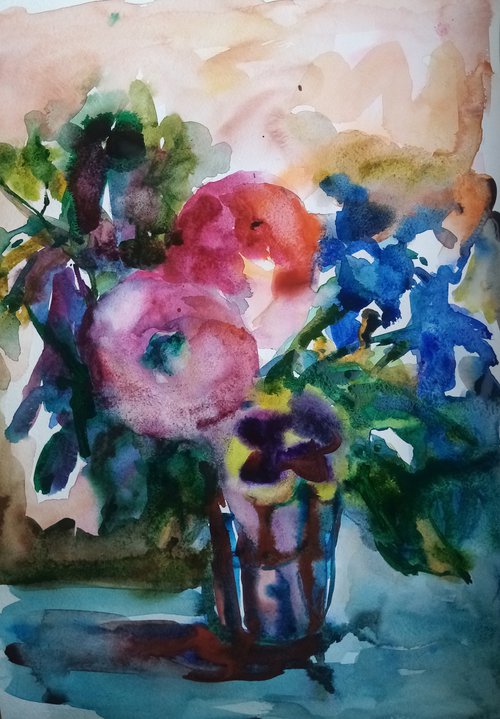 Bouquet hommage to Fonvizin by Oxana Raduga