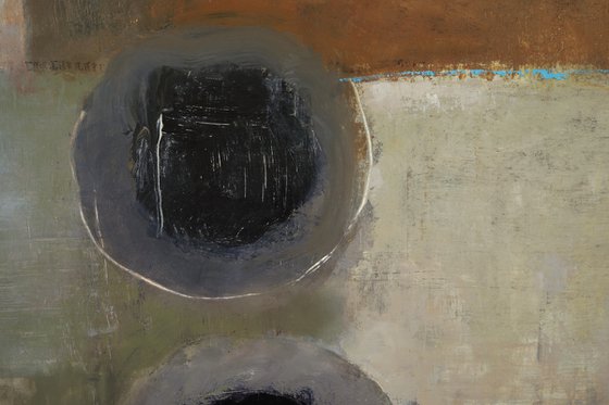Opposed 48x48" inch  122x122 cm  Bo Kravchenko