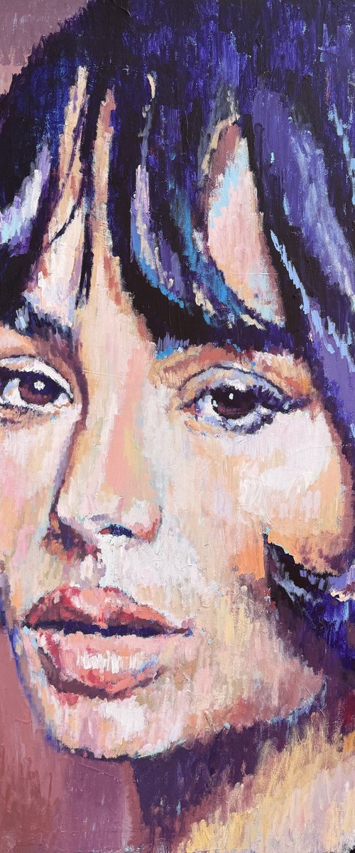 STILL IN MOTION ACRYLIC ON CANVAS 150x150cm by Javier Peña