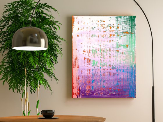 70x55cm | 27.6x21.6″ Original abstract painting Canvas oil artwork Modern art