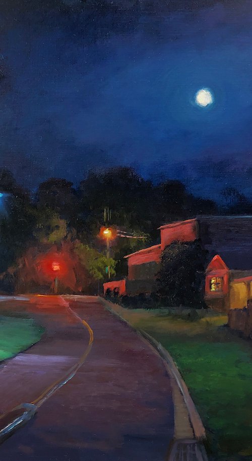 Neighbourhood 2 - red reflections by Christopher Vidal