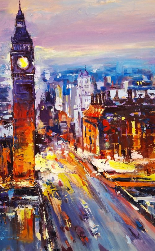 London. Light and Time by Andrej  Ostapchuk