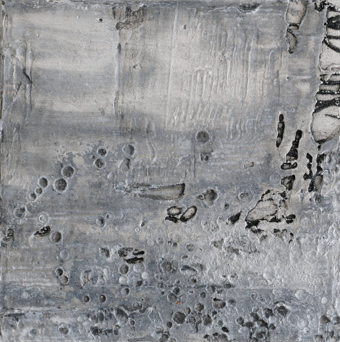 Abstract Painting By Martin Sieverding, 12 X 12", Untitled, Original Artwork