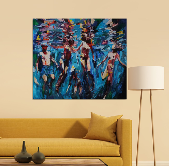 In the light of the water