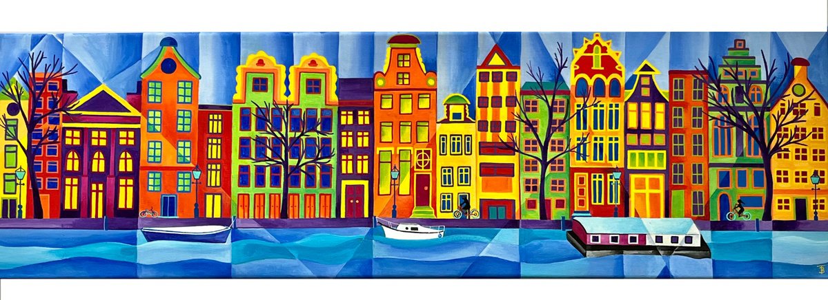 Colourful Amsterdam by Tiffany Budd