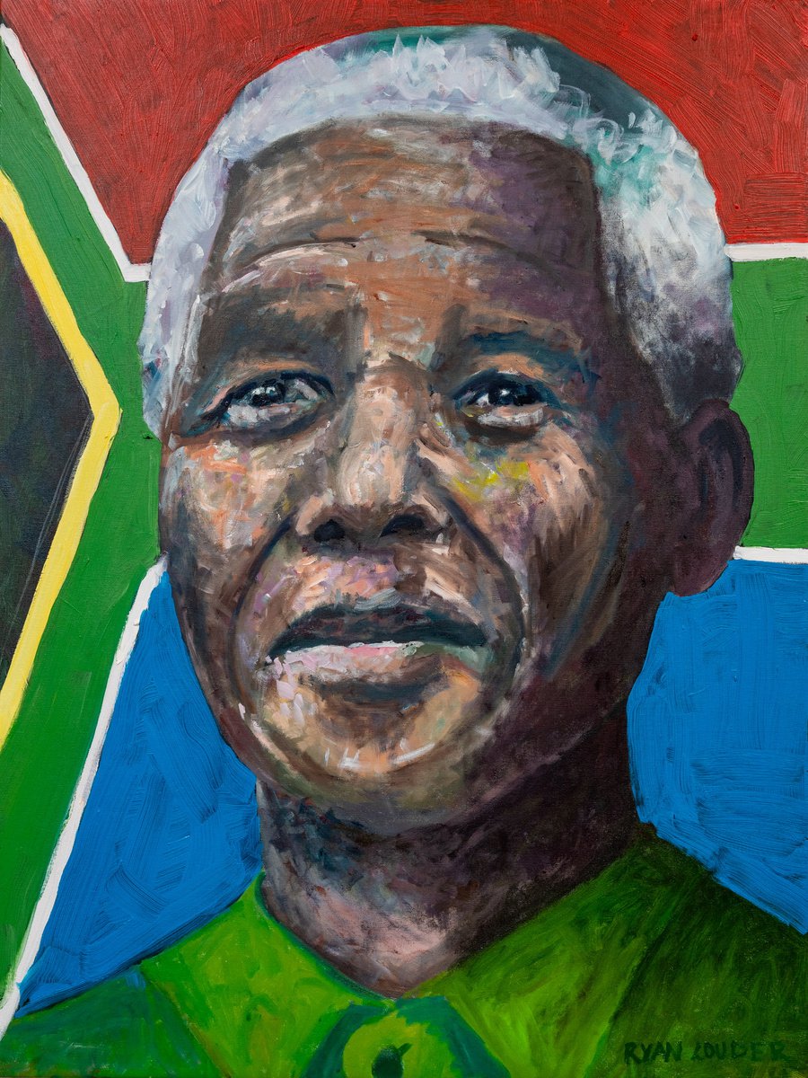 Nelson Mandela by Ryan  Louder