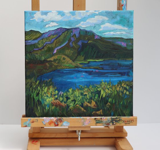 Blue Snowdon Lakes