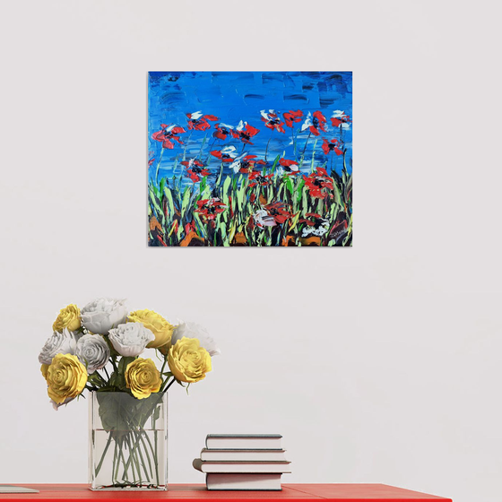 A Meadow Full Of Poppies 2