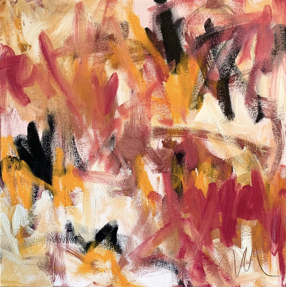 Lily By Tammy Silbermann, 20 X 20, Artwork For Sale On Artfinder