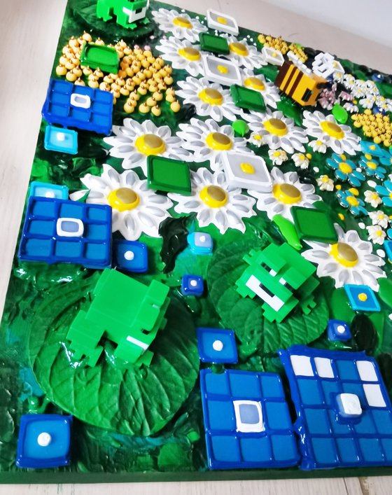 Summer garden 2.0. Daisies gameplay