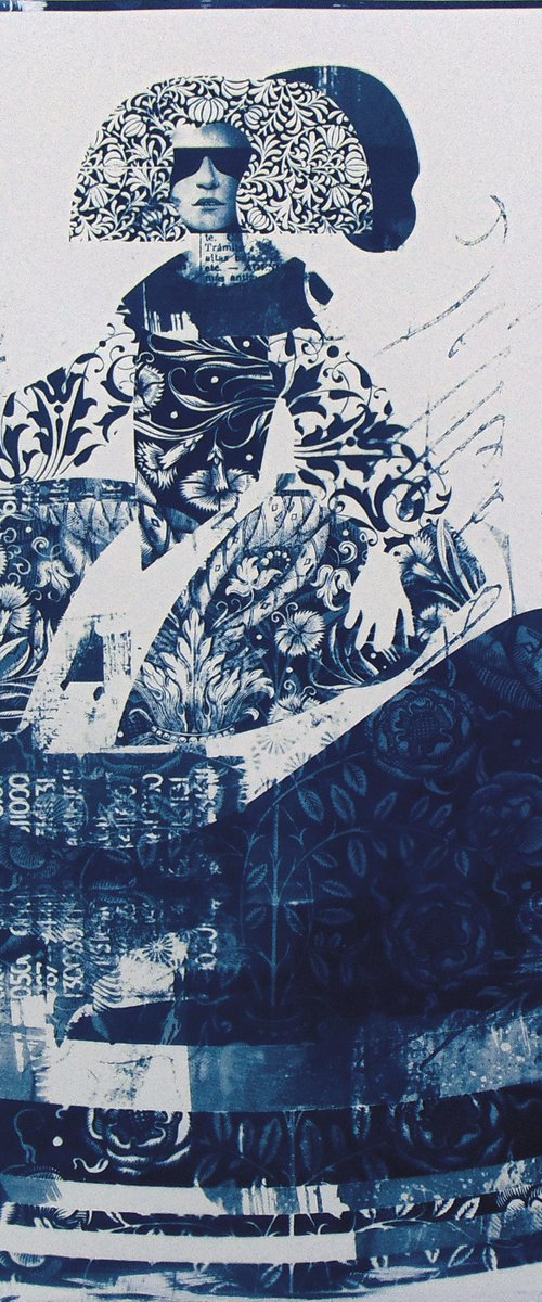 Cyanotype 20 Baroque by Manel Villalonga