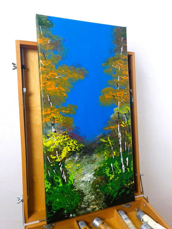 Heavenly Birches