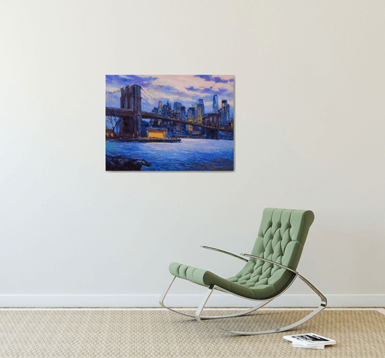 Brooklyn Bridge. New York City