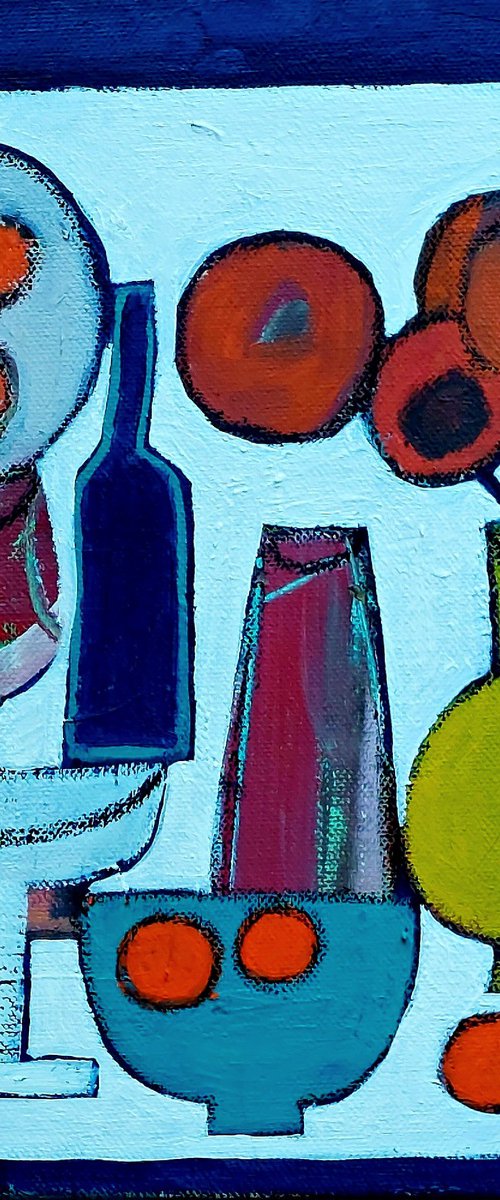 Oranges and a Lemon by Jan Rippingham
